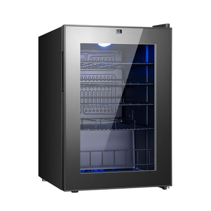 17 Inch Wine/Beverage Refrigerator, 20 Bottles, Freestanding, Digital Temperature Control